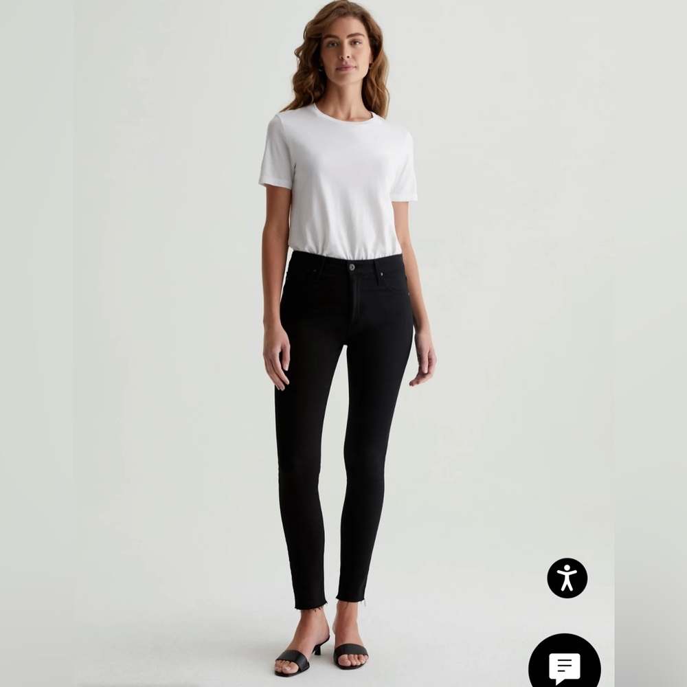 AG adriano goldschmied jeans size 25 Farrah skinny ankle